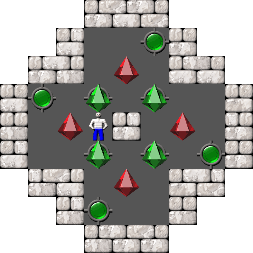 Sokoban Attrition 2 level 25